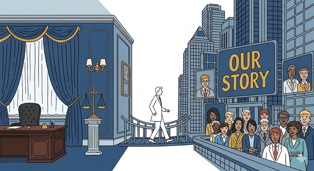 bridging the gap moving from traditional legal boundaries to cultural storytelling.