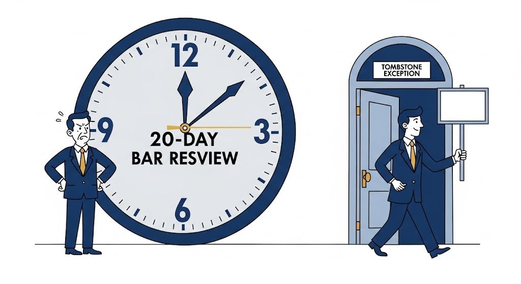 bypassing the gatekeeper the tombstone ad exception allows for immediate market entry.