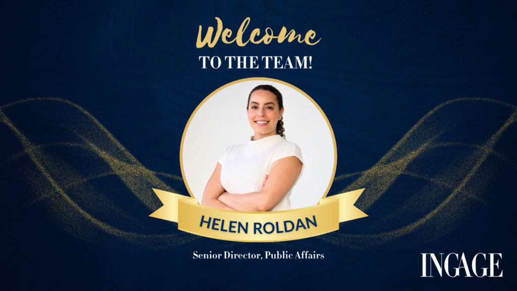 INGAGE Formally Launches Public Affairs Division Expanding Marketing Services ingage formally launches public affairs division, expanding marketing services with key hire