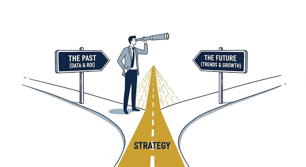 merging hindsight with foresight creates the perfect marketing strategy