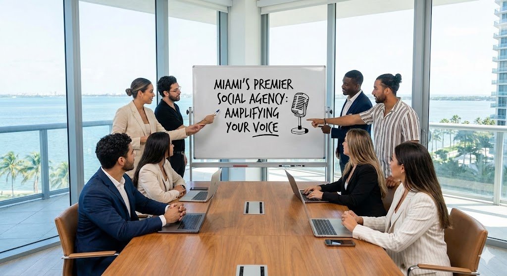 miami’s premier social agency amplifying your voice.