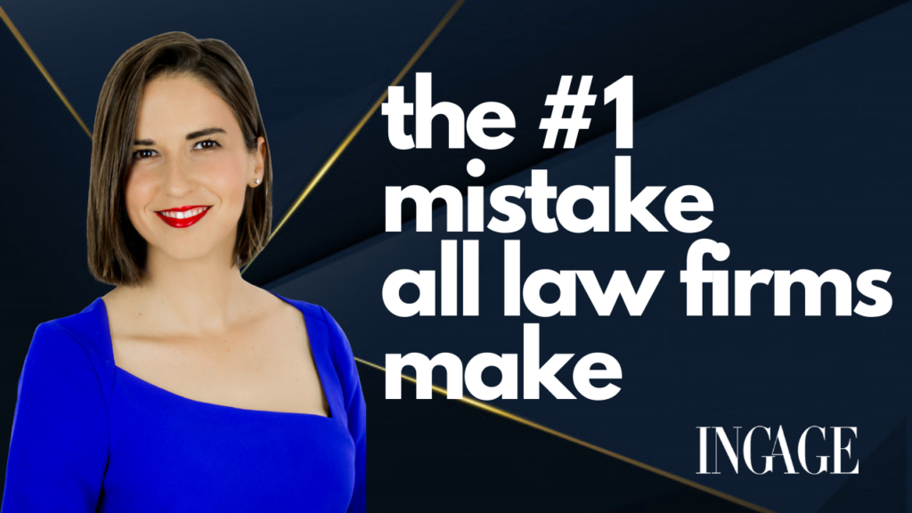the #1 marketing mistake that all law firms make