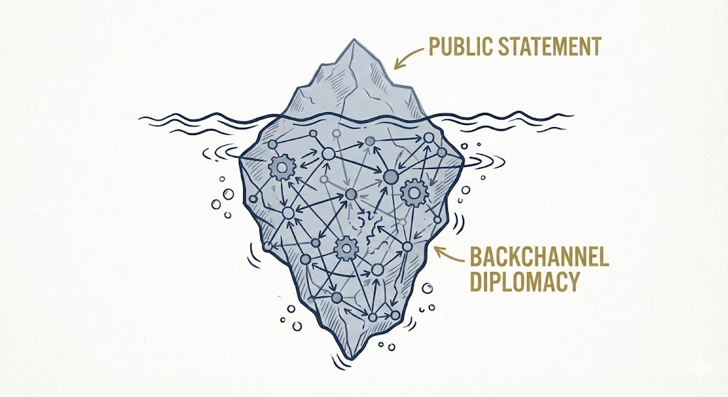 the crisis iceberg 90% of the resolution happens below the surface.
