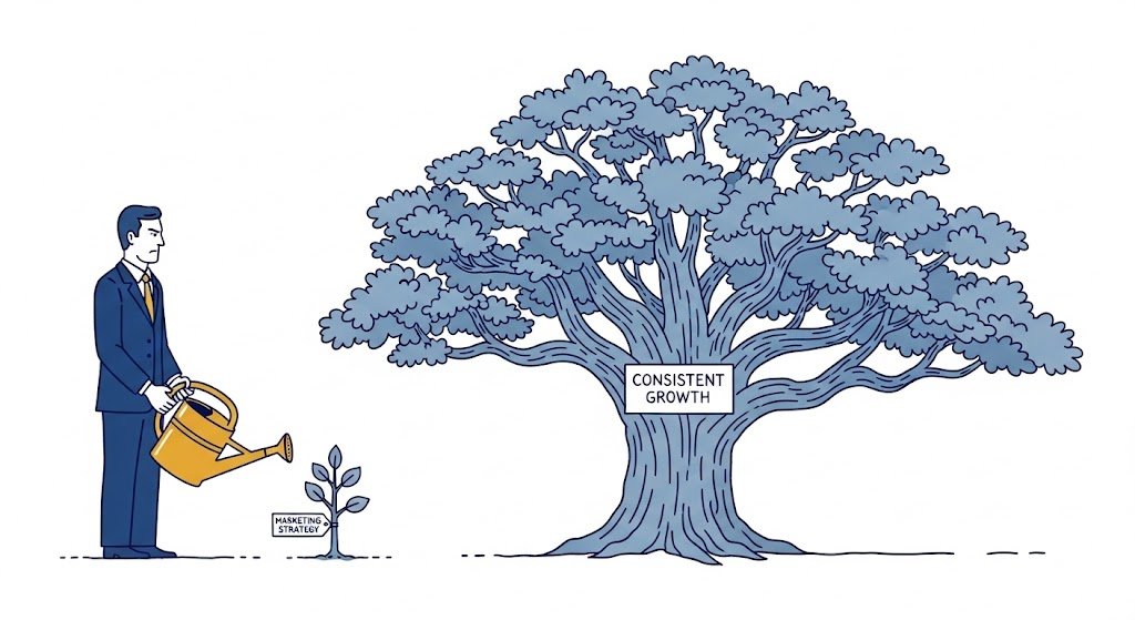 the friction the patience to water the sapling until it becomes an oak.