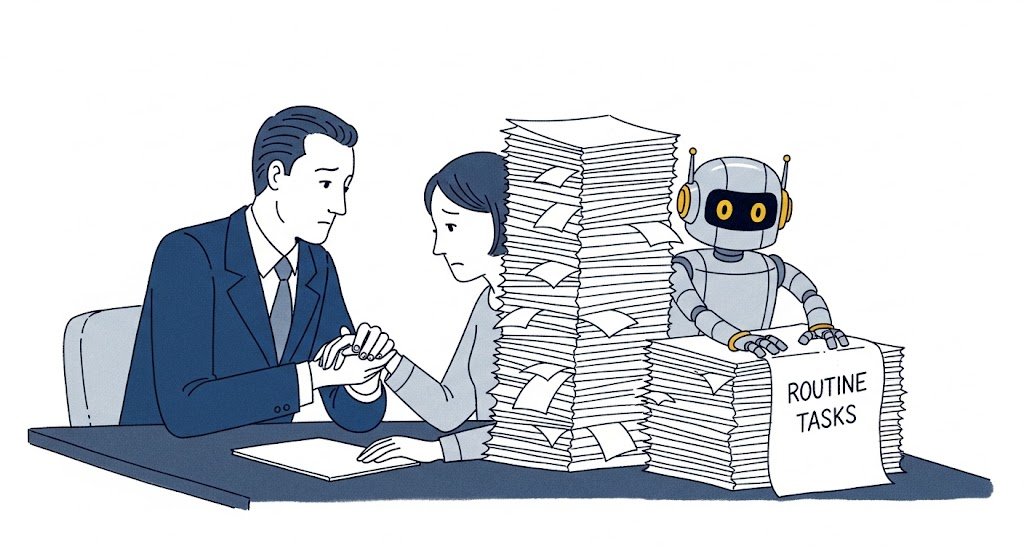 the friction using ai to handle the paperwork so humans can handle the people.