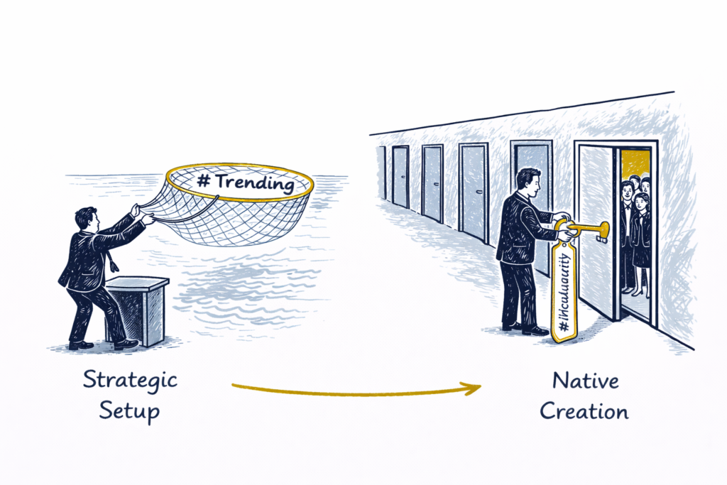 the inherent friction the difference between casting a wide, empty net and unlocking a specific, high value audience