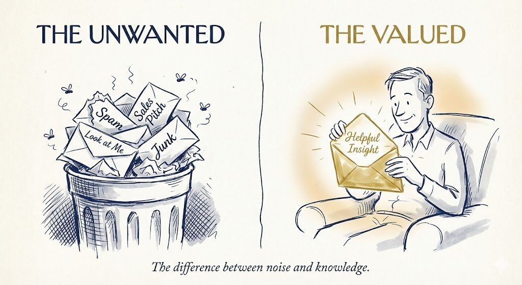 the open rate reality people delete sales pitches; they open valuable insights.