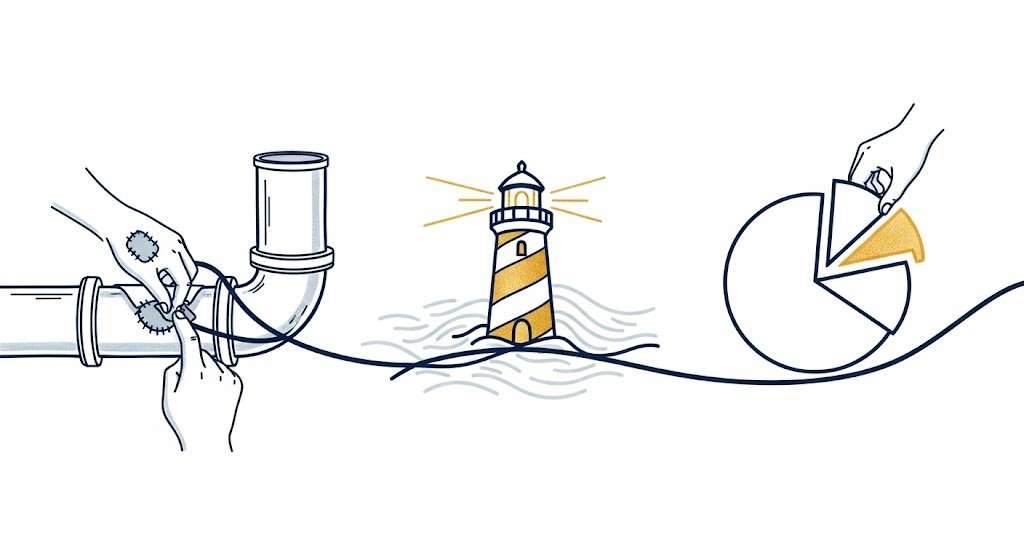 the path to success audit, differentiate, and capture.