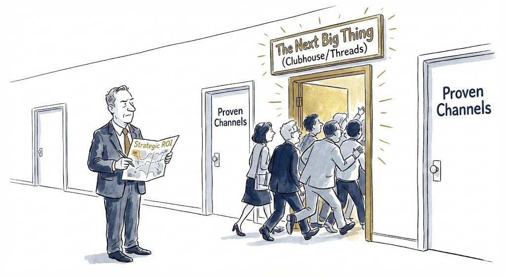 the platform paradox rushing into the hype vs. navigating by strategy.