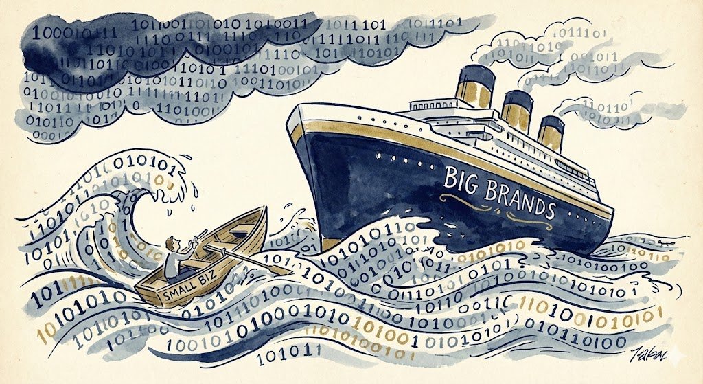the reality gap big brands can afford a temporary moral stand; small businesses are often tied to the platform for survival.