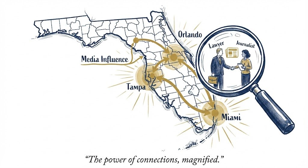 the state of influence connecting local expertise to statewide authority.