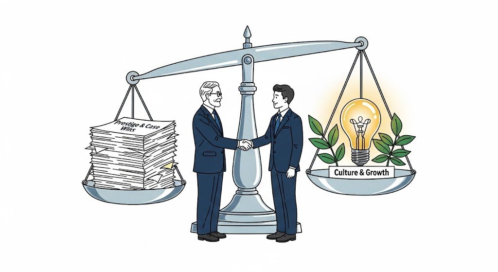  the talent balance aligning firm prestige with a culture of professional growth.