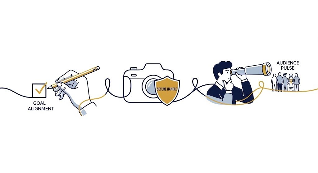 the threads launch checklist goals, security, and pulse.