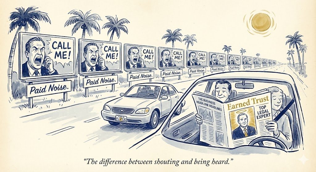 the trust lane passing the noise to find the expert.