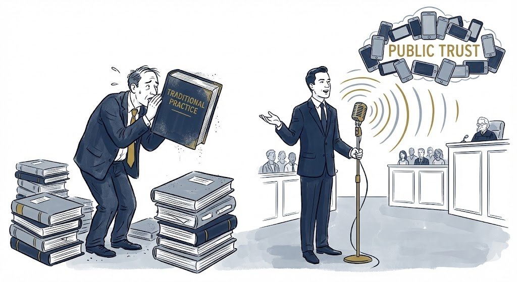 the verdict in 2025, silence is no longer a strategy.